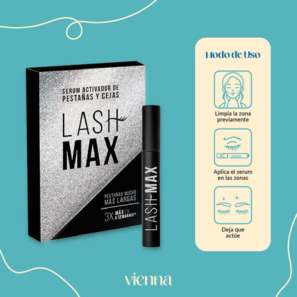 LashMax Serum Voluminizador & Activador de Crecimiento